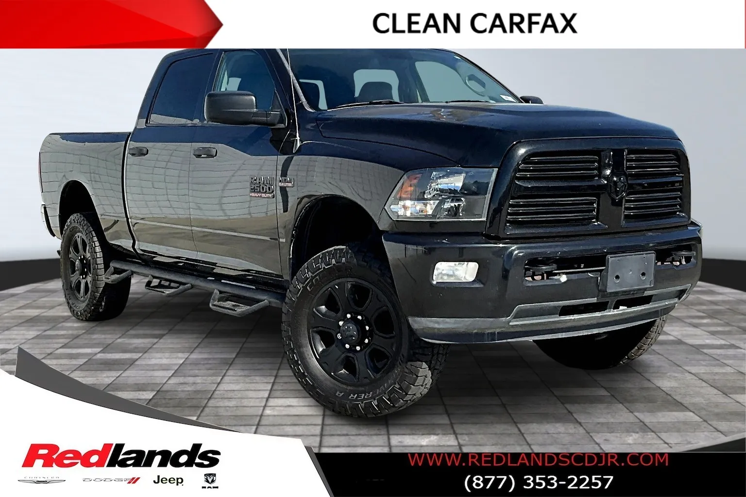 Black 2016 Ram 2500 Big Horn for sale in Redlands, CA