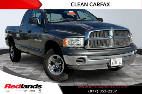 Gray 2002 Dodge Ram 1500 SLT for sale in Redlands, CA