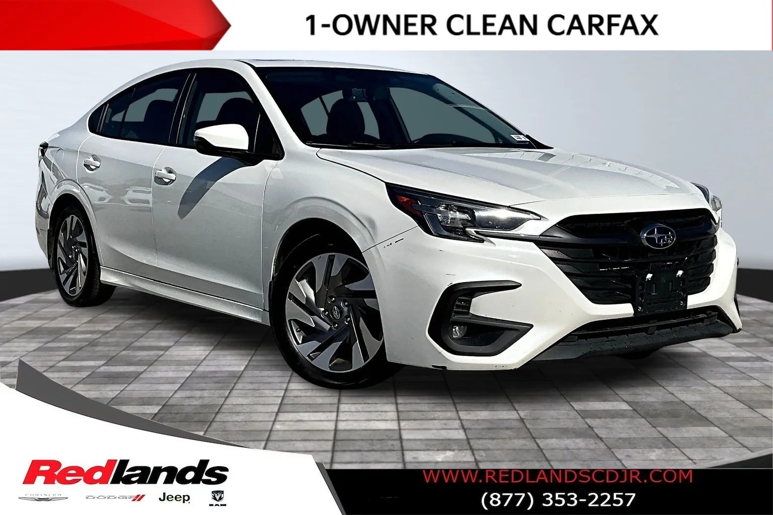 White 2023 Subaru Legacy Limited for sale in Redlands, CA