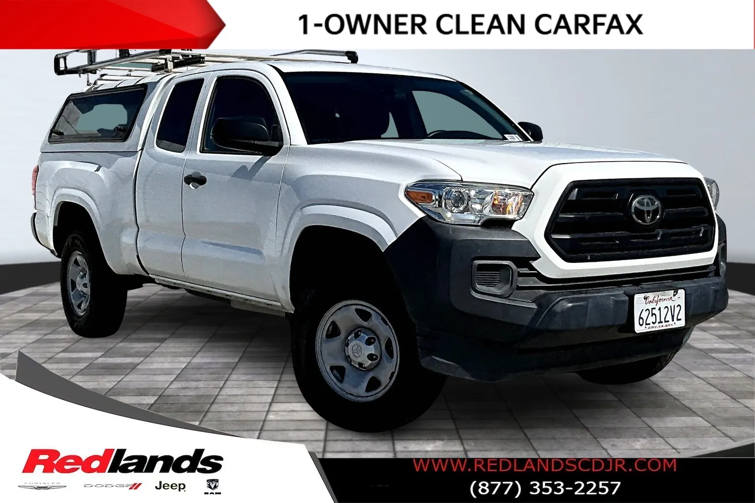 White 2019 Toyota Tacoma SR for sale in Redlands, CA
