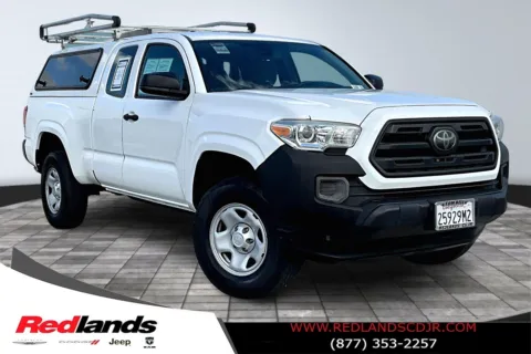 White 2018 Toyota Tacoma SR5 for sale in Redlands, CA
