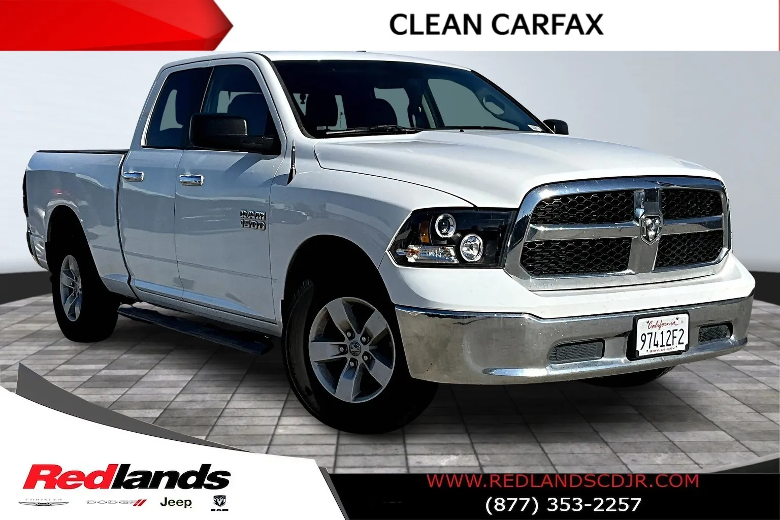 White 2017 Ram 1500 SLT for sale in Redlands, CA