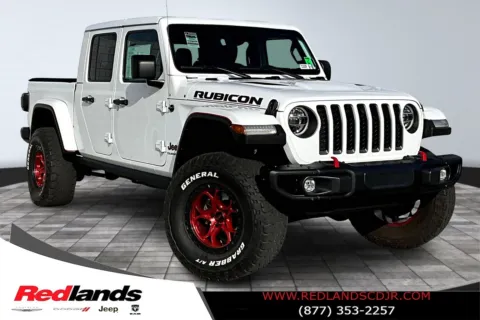 White 2021 Jeep Gladiator Rubicon for sale in Redlands, CA