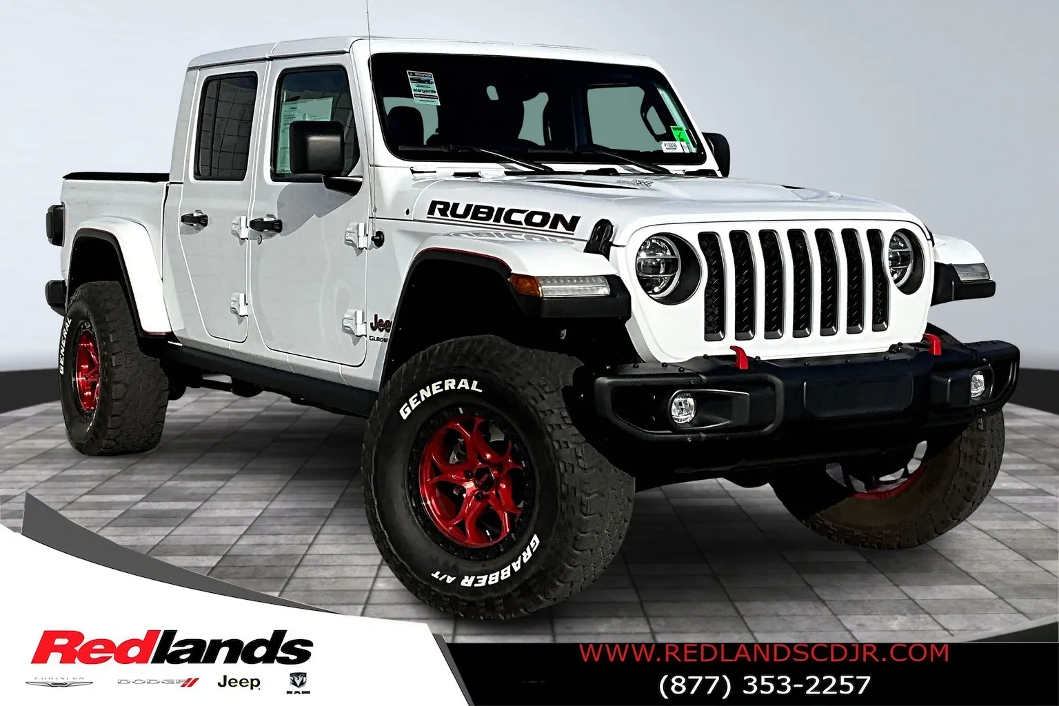 White 2021 Jeep Gladiator Rubicon for sale in Redlands, CA
