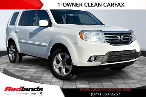 White 2014 Honda Pilot EX-L for sale in Redlands, CA