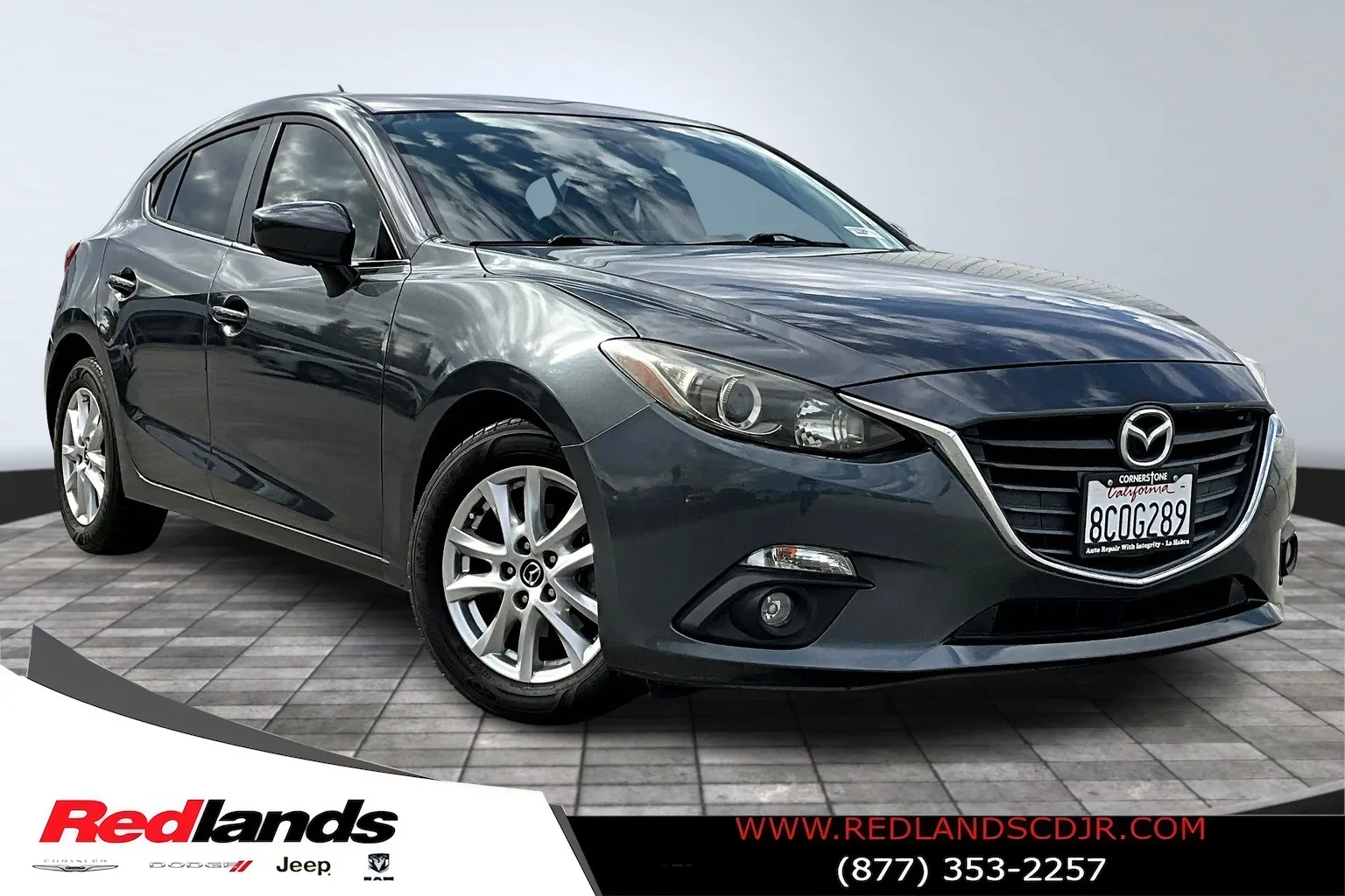 Gray 2015 Mazda Mazda3 i Touring for sale in Redlands, CA