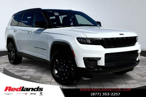 White 2025 Jeep Grand Cherokee L Limited for sale in Redlands, CA