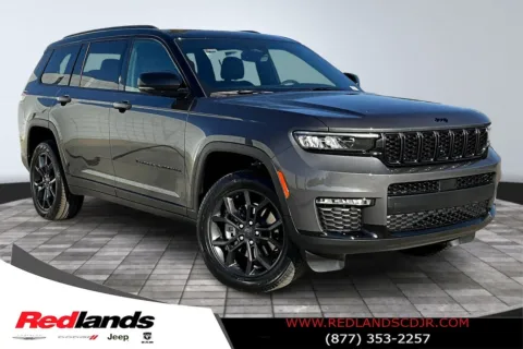 Gray 2025 Jeep Grand Cherokee L Limited for sale in Redlands, CA