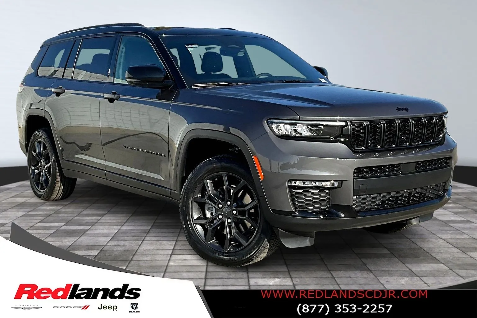 Gray 2025 Jeep Grand Cherokee L Limited for sale in Redlands, CA