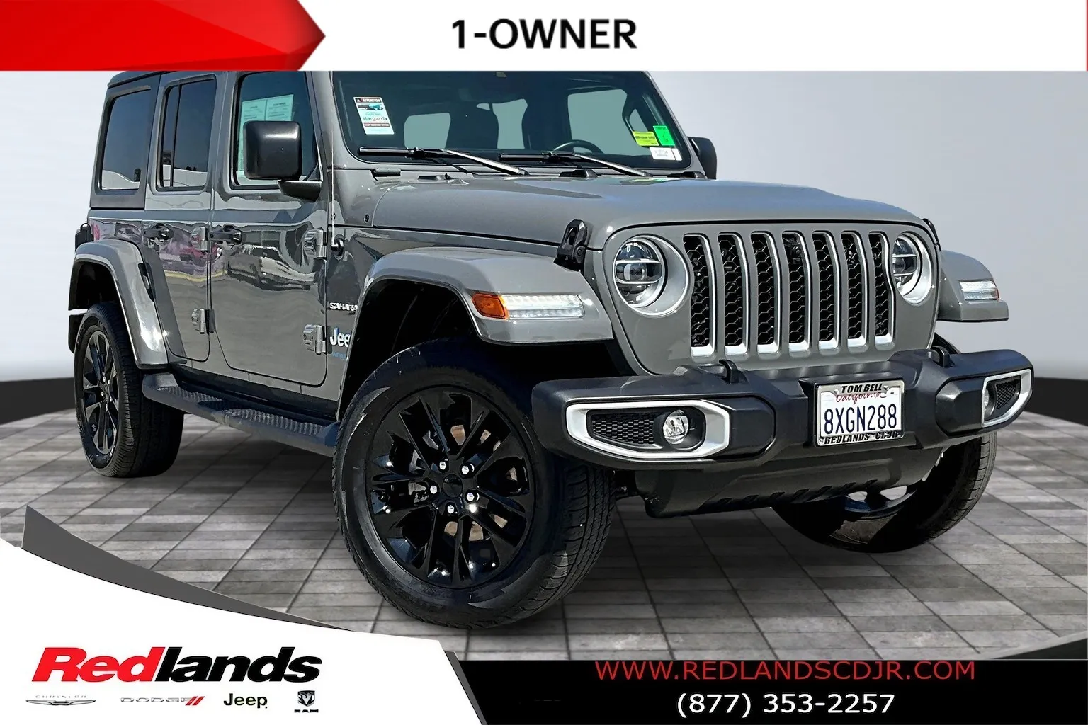 2021 Jeep Wrangler Unlimited Sahara 4xe for sale in Redlands, CA