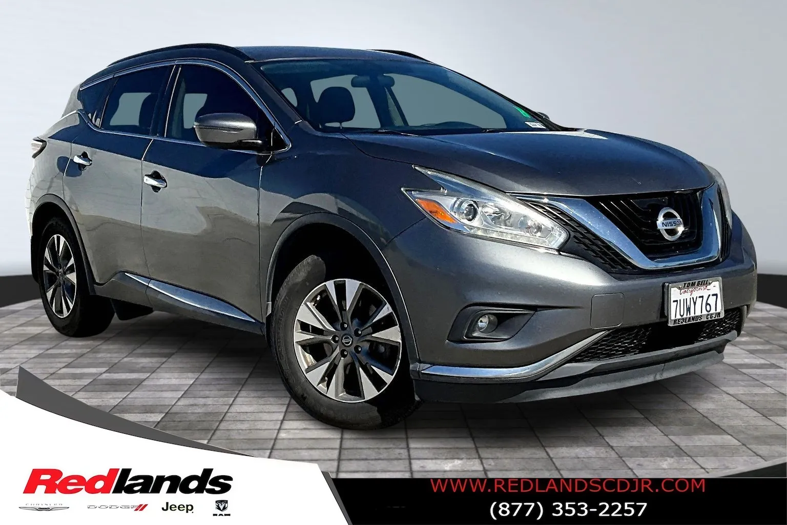 Gray 2016 Nissan Murano SV for sale in Redlands, CA