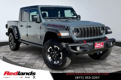 Blue 2025 Jeep Gladiator Rubicon for sale in Redlands, CA