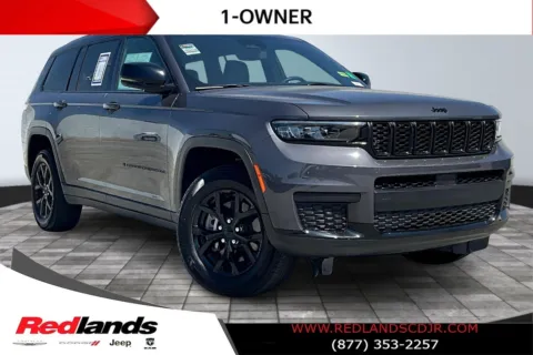 Gray 2024 Jeep Grand Cherokee L Altitude for sale in Redlands, CA