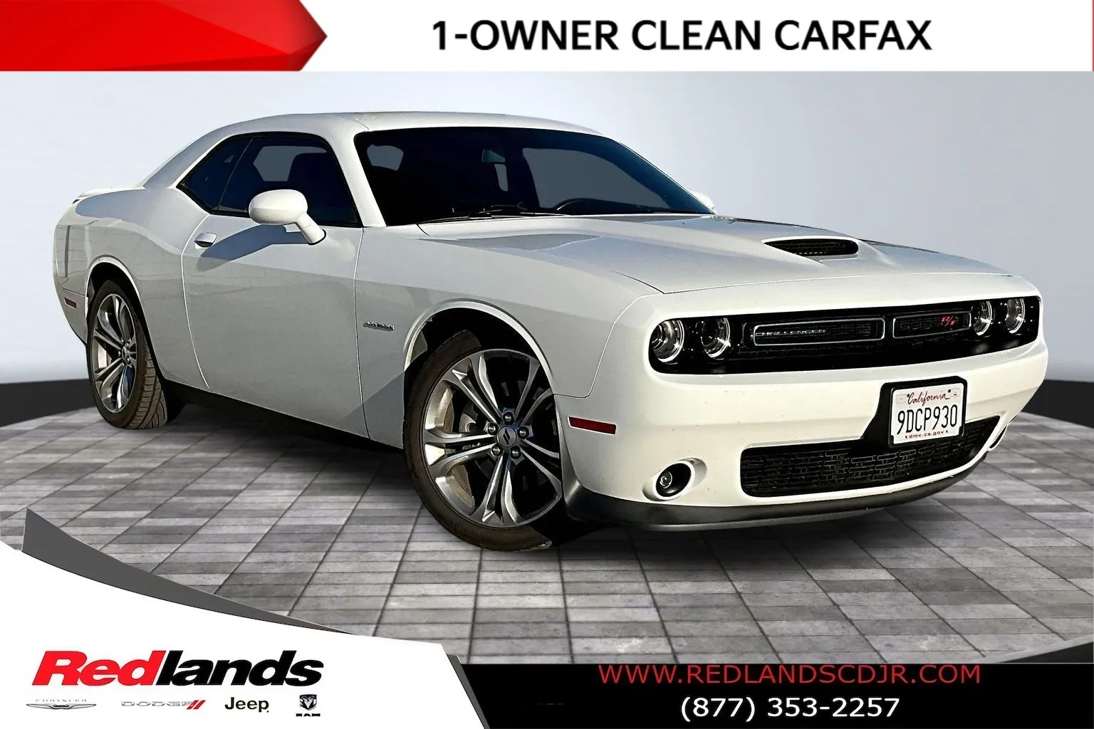 White 2022 Dodge Challenger R/T for sale in Redlands, CA