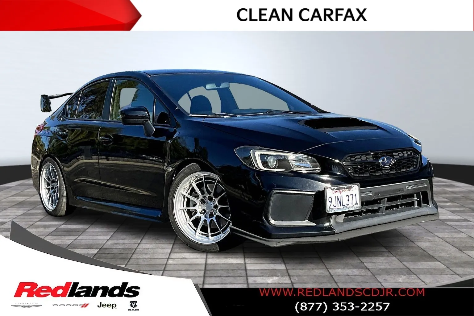 2018 Subaru WRX for sale in Redlands, CA