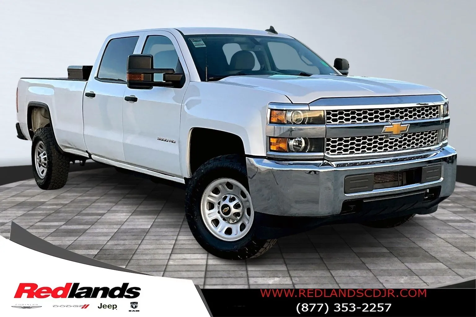 White 2019 Chevrolet Silverado 3500HD Work Truck for sale in Redlands, CA