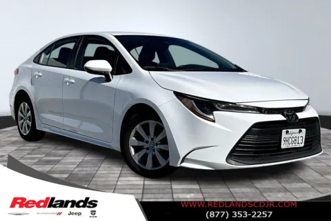 White 2023 Toyota Corolla LE for sale in Redlands, CA