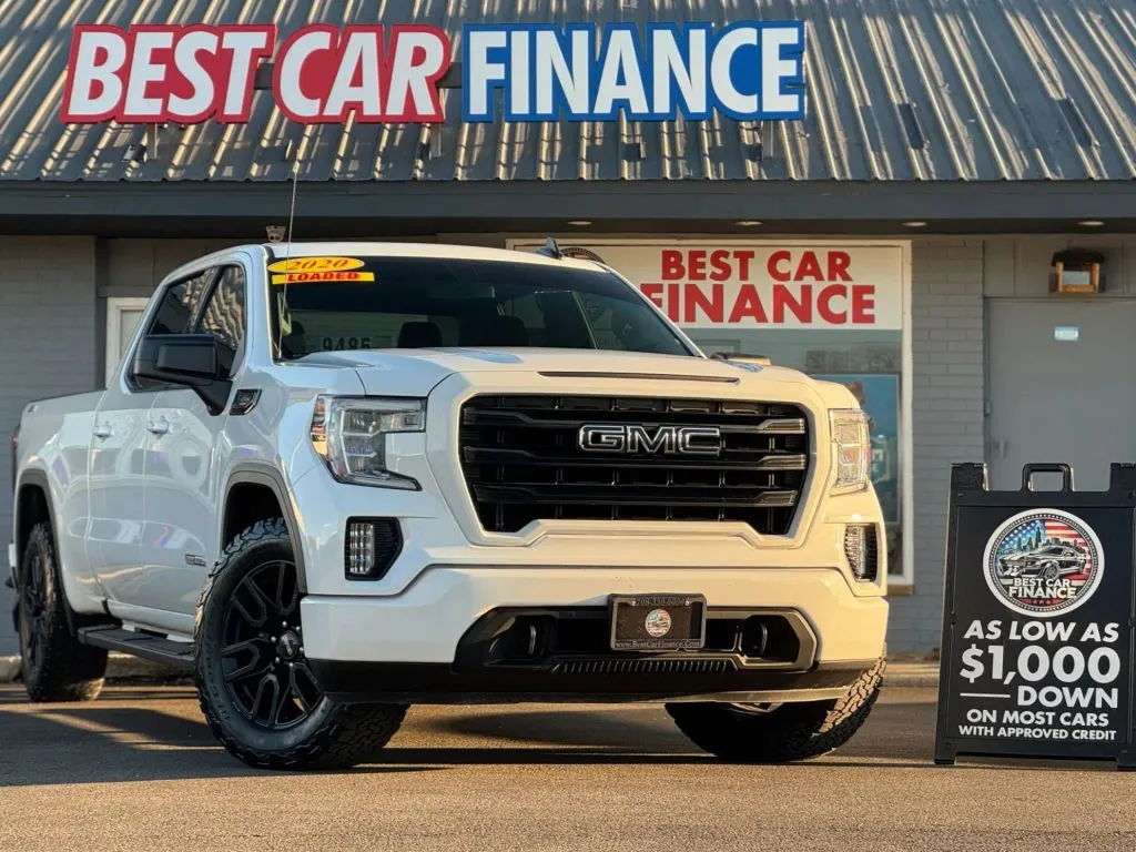 White 2020 GMC Sierra 1500 Crew Cab Elevation Pickup 4D 6 1/2 ft for sale in Frankfort, IL