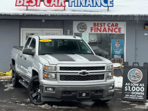 Another view of 2015 Chevrolet Silverado 1500 Double Cab LT Pickup 4D 6 1/2 ft for sale in Frankfort, IL at Best Car Finance – Auto Sales & Loans in Frankfort