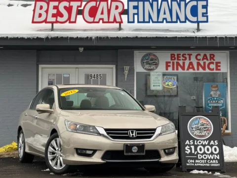Gold 2015 Honda Accord EX-L Sedan 4D for sale in Frankfort, IL