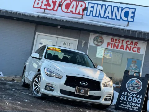 Another view of 2017 INFINITI Q50 3.0t Premium Sedan 4D for sale in Frankfort, IL at Best Car Finance – Auto Sales & Loans in Frankfort