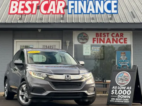 Gray 2021 Honda HR-V LX Sport Utility 4D for sale in Frankfort, IL