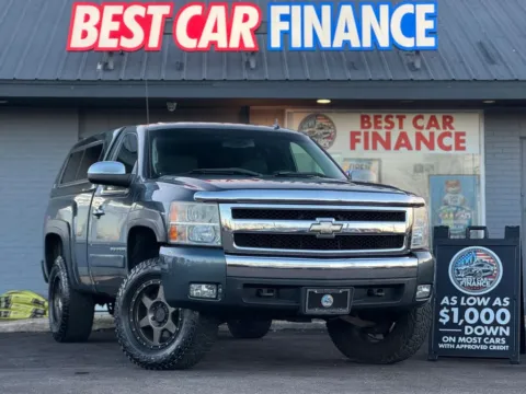 Blue 2008 Chevrolet Silverado 1500 Regular Cab LT Pickup 2D 6 1/2 ft for sale in Frankfort, IL