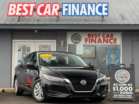 Black 2020 Nissan Sentra S Sedan 4D for sale in Frankfort, IL