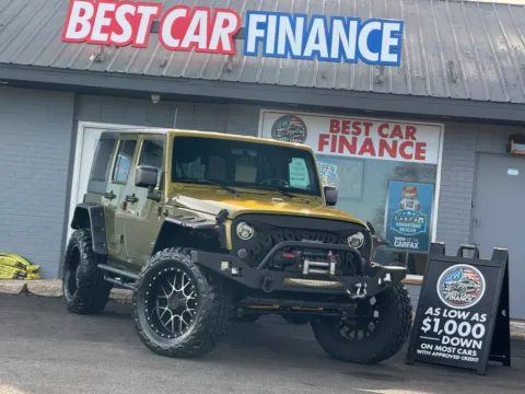 Another view of 2007 Jeep Wrangler Unlimited X Sport Utility 4D for sale in Frankfort, IL at Best Car Finance – Auto Sales & Loans in Frankfort