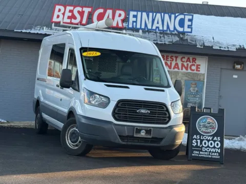 Another view of 2015 Ford Transit 250 Van Medium Roof w/Sliding Side Door w/LWB Van 3D for sale in Frankfort, IL at Best Car Finance – Auto Sales & Loans in Frankfort
