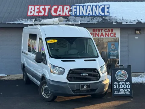 Photos of 2015 Ford Transit 250 Van Medium Roof w/Sliding Side Door w/LWB Van 3D for sale in Frankfort, IL at Best Car Finance – Auto Sales & Loans in Frankfort