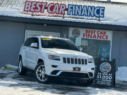 Another view of 2015 Jeep Grand Cherokee Summit Sport Utility 4D for sale in Frankfort, IL at Best Car Finance – Auto Sales & Loans in Frankfort