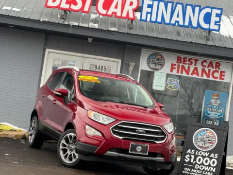 Another view of 2021 Ford EcoSport Titanium Sport Utility 4D for sale in Frankfort, IL at Best Car Finance – Auto Sales & Loans in Frankfort