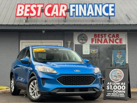 Blue 2021 Ford Escape SE Sport Utility 4D for sale in Frankfort, IL
