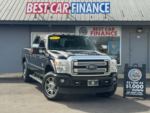 Photos of 2016 Ford F250 Super Duty Crew Cab Platinum Pickup 4D 6 3/4 ft for sale in Frankfort, IL at Best Car Finance – Auto Sales & Loans in Frankfort