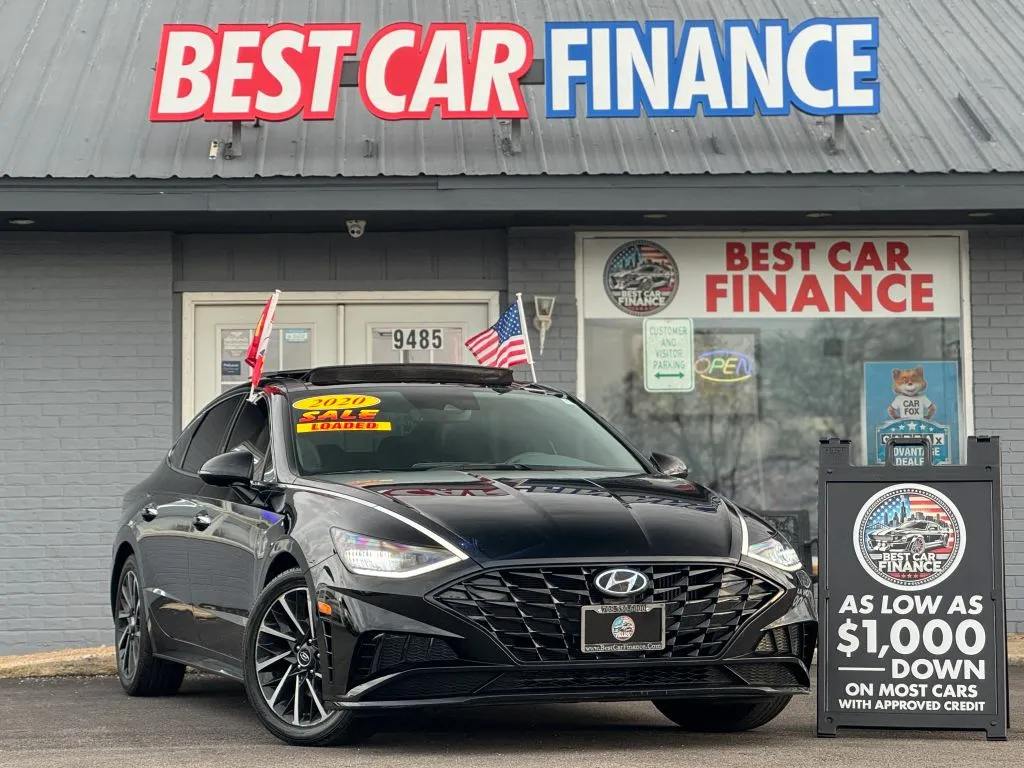 Black 2020 Hyundai Sonata SEL Plus Sedan 4D for sale in Frankfort, IL