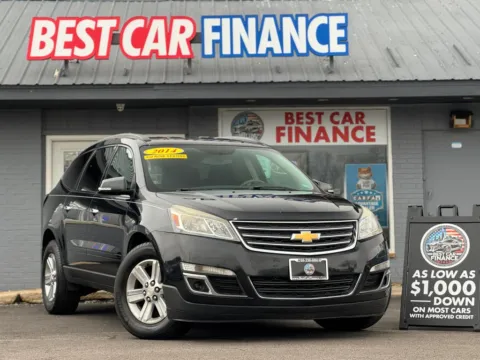 Black 2014 Chevrolet Traverse LT Sport Utility 4D for sale in Frankfort, IL