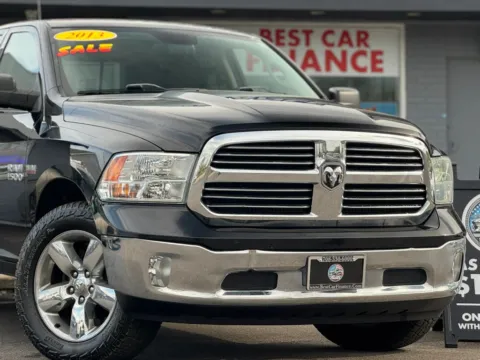 More photos of 2013 Ram 1500 Quad Cab Big Horn Pickup 4D 6 1/3 ft at Best Car Finance – Auto Sales & Loans in Frankfort, IL