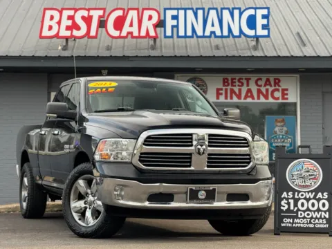 Black 2013 Ram 1500 Quad Cab Big Horn Pickup 4D 6 1/3 ft for sale in Frankfort, IL