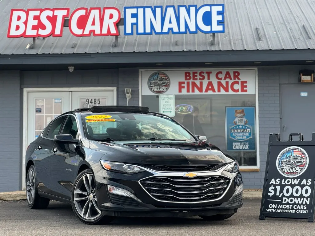 Black 2023 Chevrolet Malibu 1LT Sedan 4D for sale in Frankfort, IL