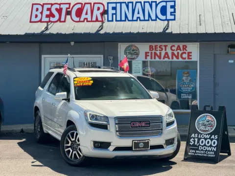 Photos of 2013 GMC Acadia Denali Sport Utility 4D for sale in Frankfort, IL at Best Car Finance – Auto Sales & Loans in Frankfort