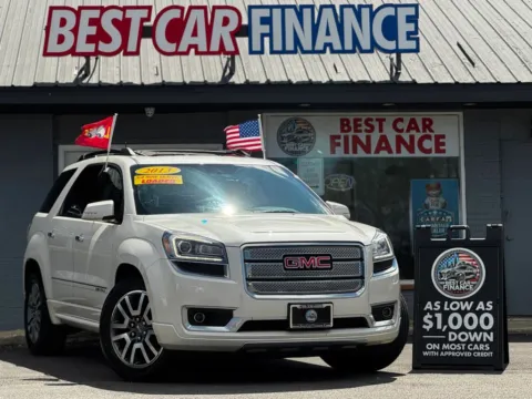 White 2013 GMC Acadia Denali Sport Utility 4D for sale in Frankfort, IL