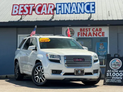 White 2013 GMC Acadia Denali Sport Utility 4D for sale in Frankfort, IL