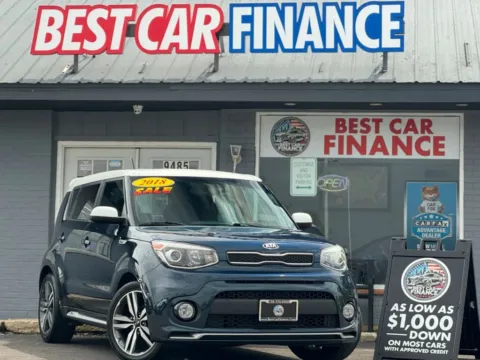 Blue 2018 Kia Soul + Wagon 4D for sale in Frankfort, IL