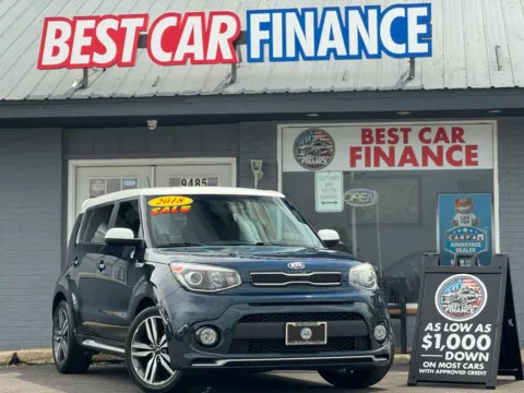 Blue 2018 Kia Soul + Wagon 4D for sale in Frankfort, IL