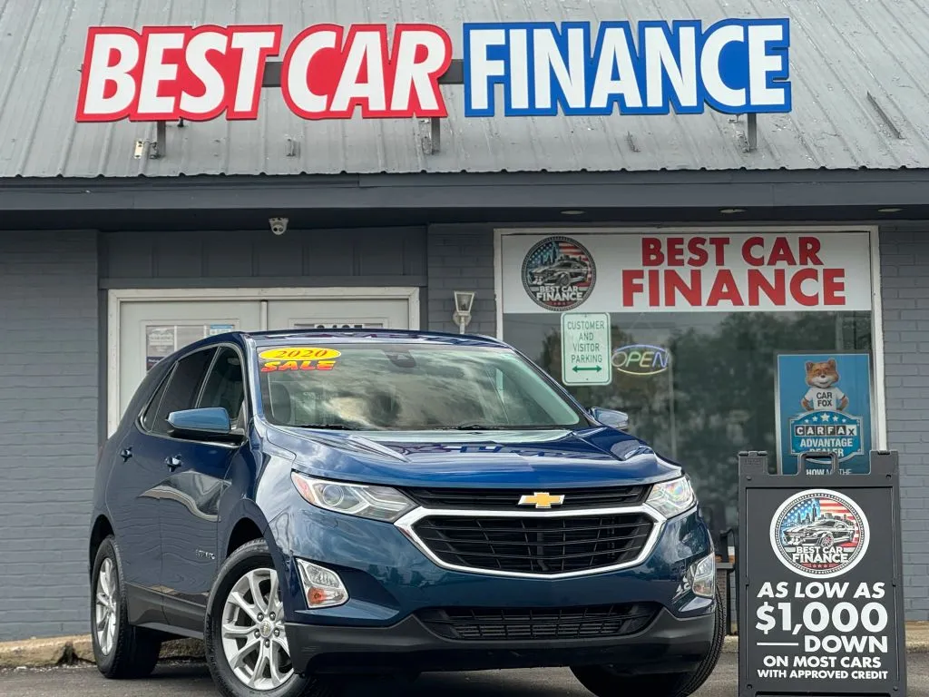 Blue 2020 Chevrolet Equinox LT Sport Utility 4D for sale in Frankfort, IL
