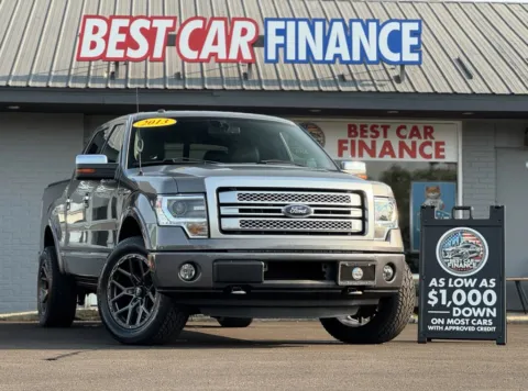 Photos of 2013 Ford F-150 SuperCrew Cab Platinum Pickup 4D 5 1/2 ft for sale in Frankfort, IL at Best Car Finance – Auto Sales & Loans in Frankfort