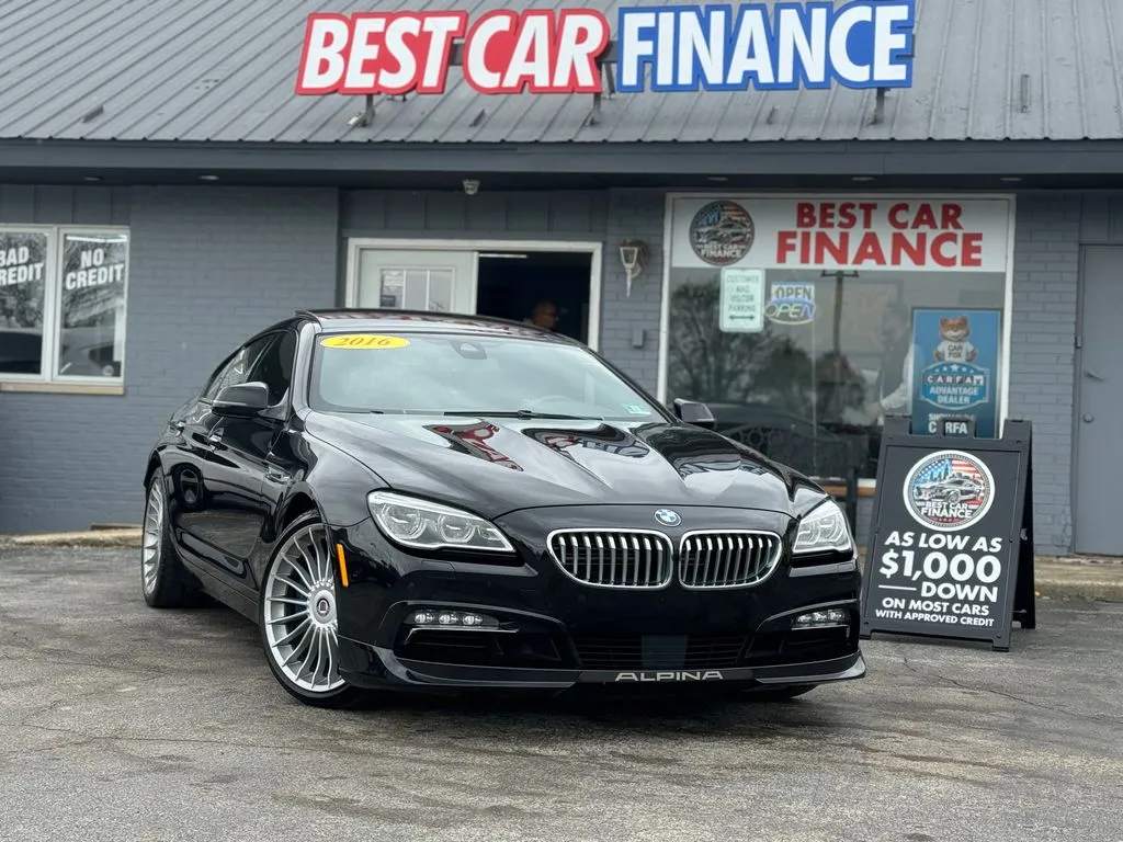 Black 2016 BMW 6 Series Alpina B6 xDrive Gran Coupe 4D for sale in Frankfort, IL