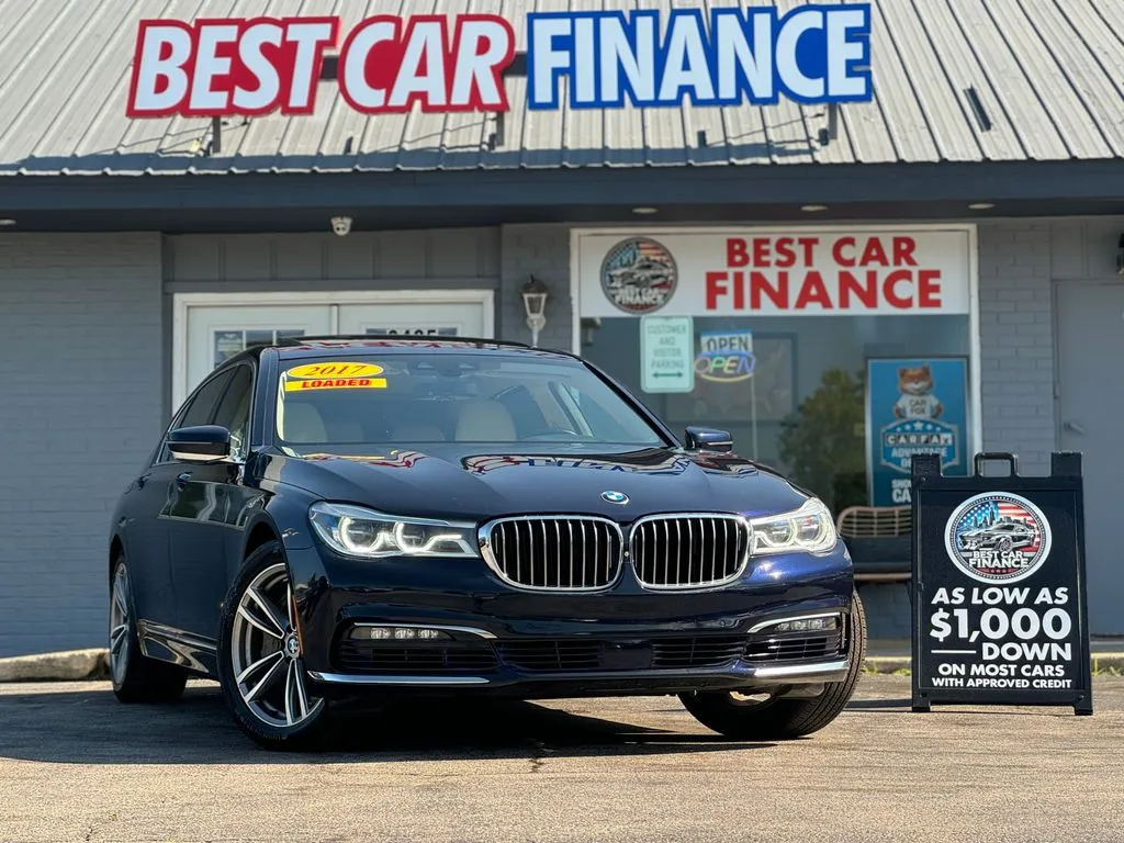 Gray 2017 BMW 7 Series 750i xDrive Sedan 4D for sale in Frankfort, IL