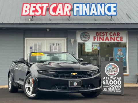 Black 2020 Chevrolet Camaro LT Convertible 2D for sale in Frankfort, IL